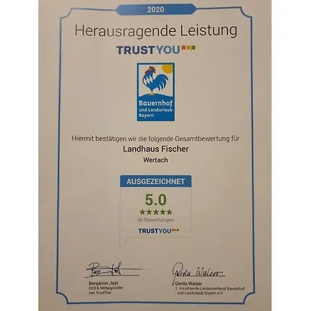 With Terrace At Landhaus Fischer Appartement